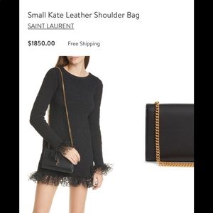 ❌ SOLD ❌ Small kate ysl shoulder bag